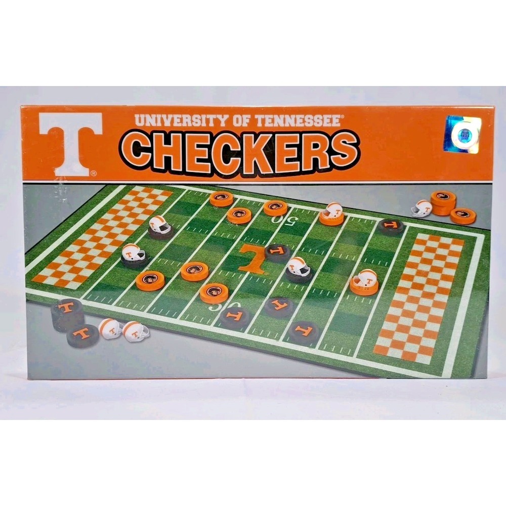University of Tennessee Checkers Game MasterPieces NCAA Volunteers Football